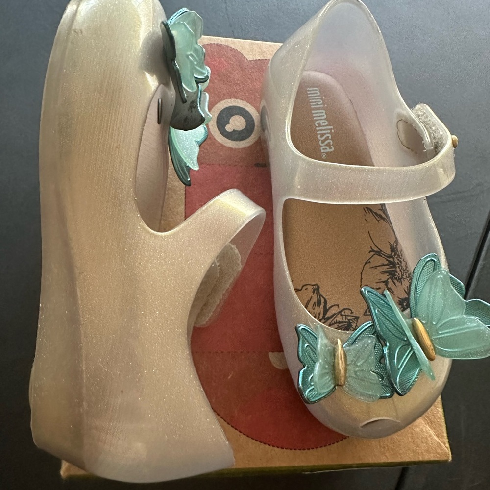 Mini Melissa butterfly shoes